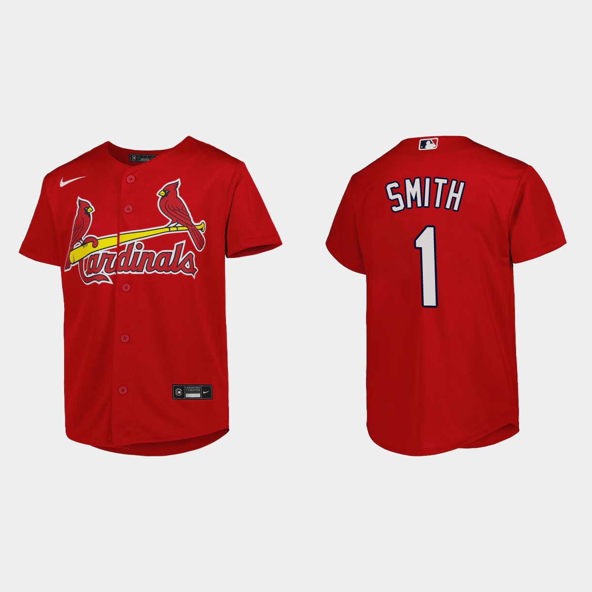 Youth St. Louis Cardinals Ozzie Smith Red Jersey