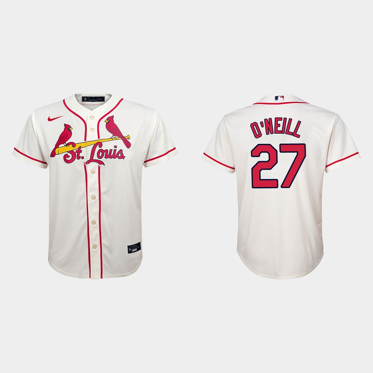 Youth St. Louis Cardinals Tyler O'Neill Cream Jersey