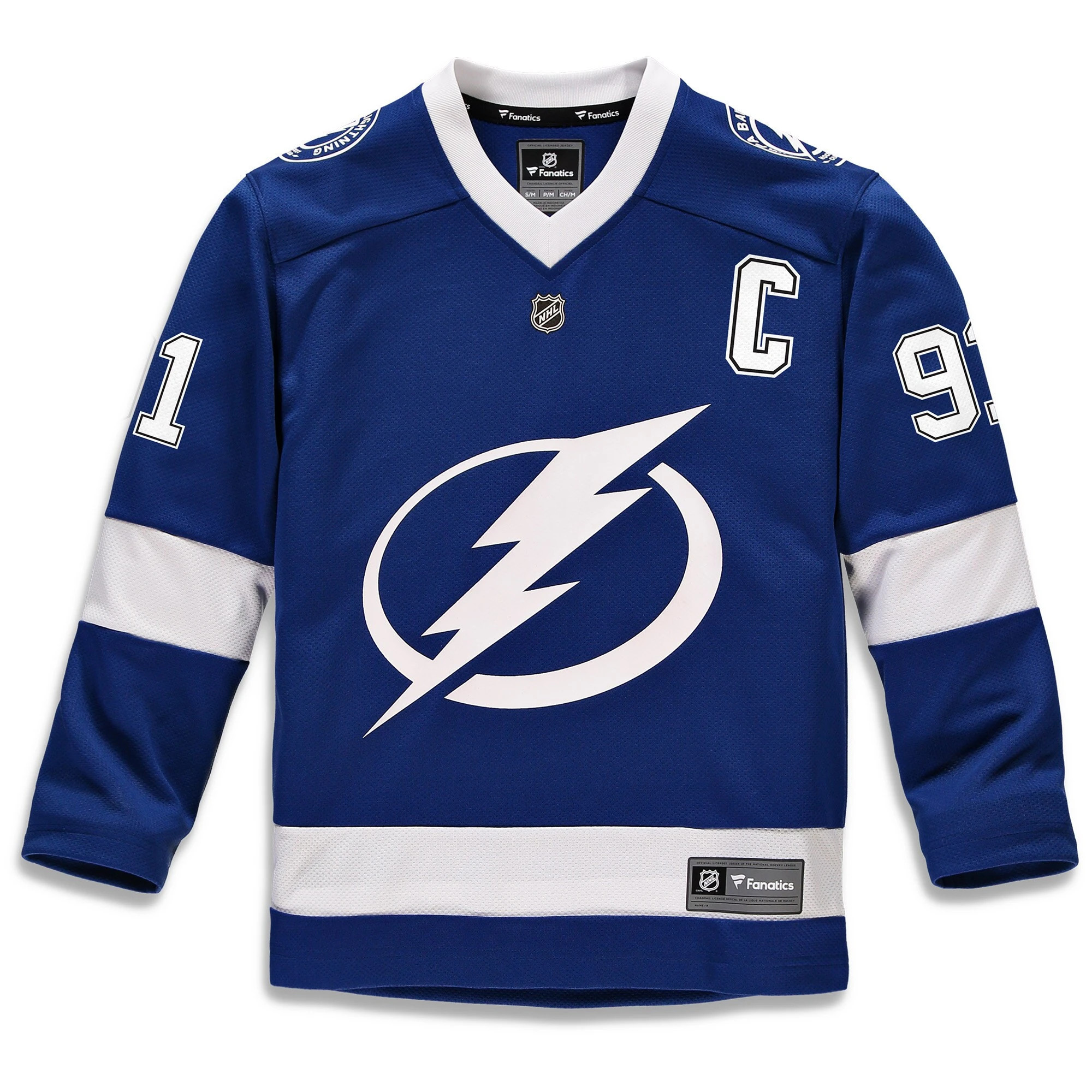 Youth Tampa Bay Lightning Steven Stamkos Blue Player Stitched Jersey