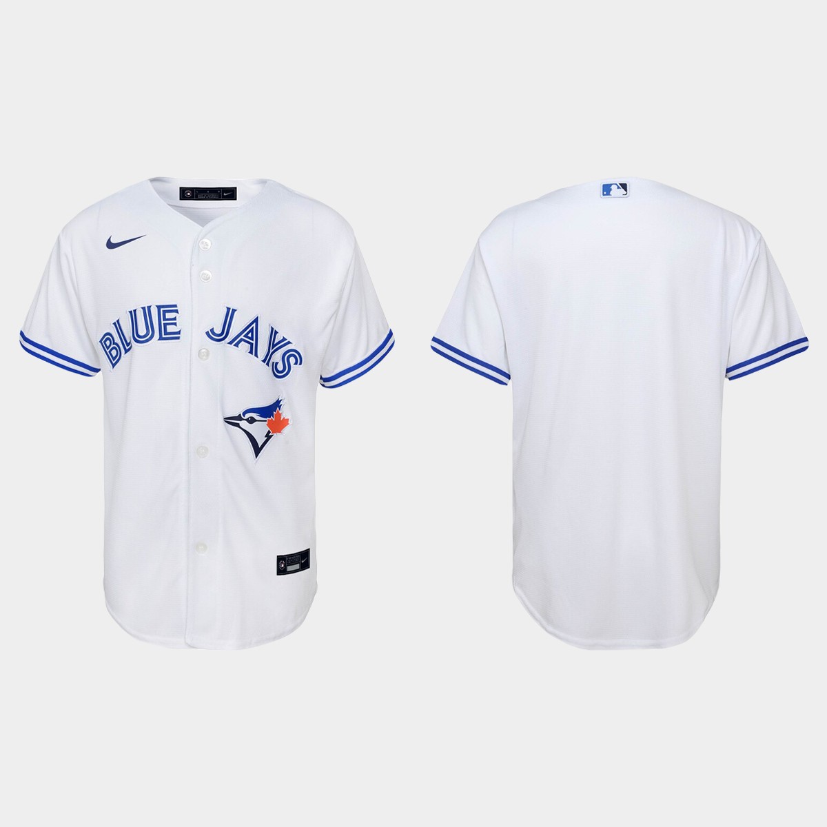 Youth Toronto Blue Jays # White Home Jersey
