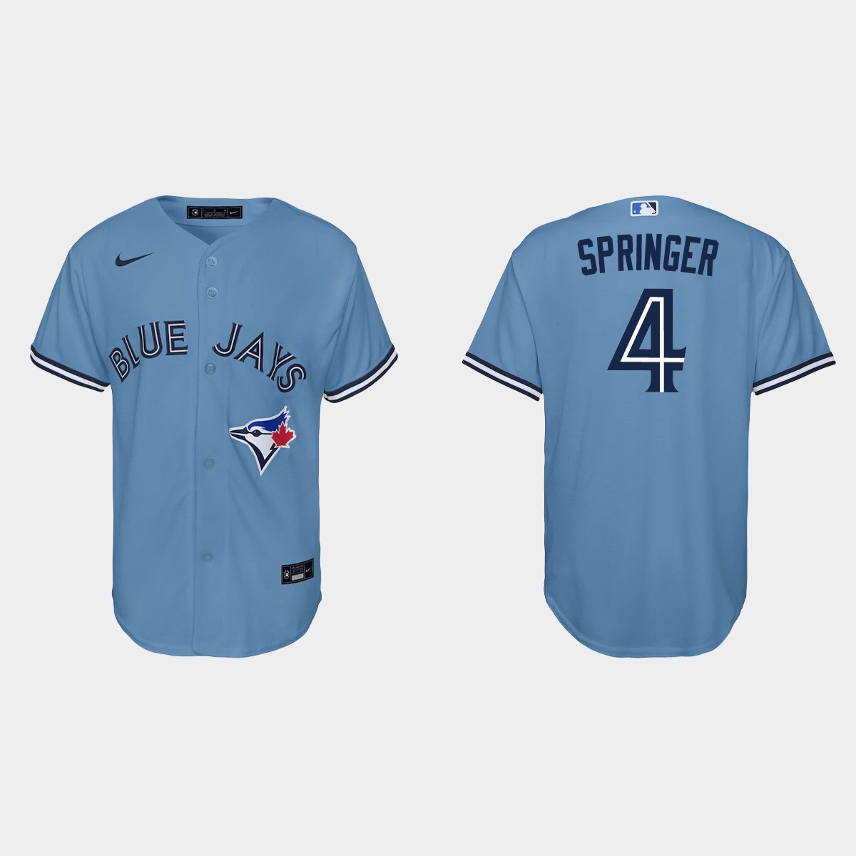Youth Toronto Blue Jays George Springer White Jersey