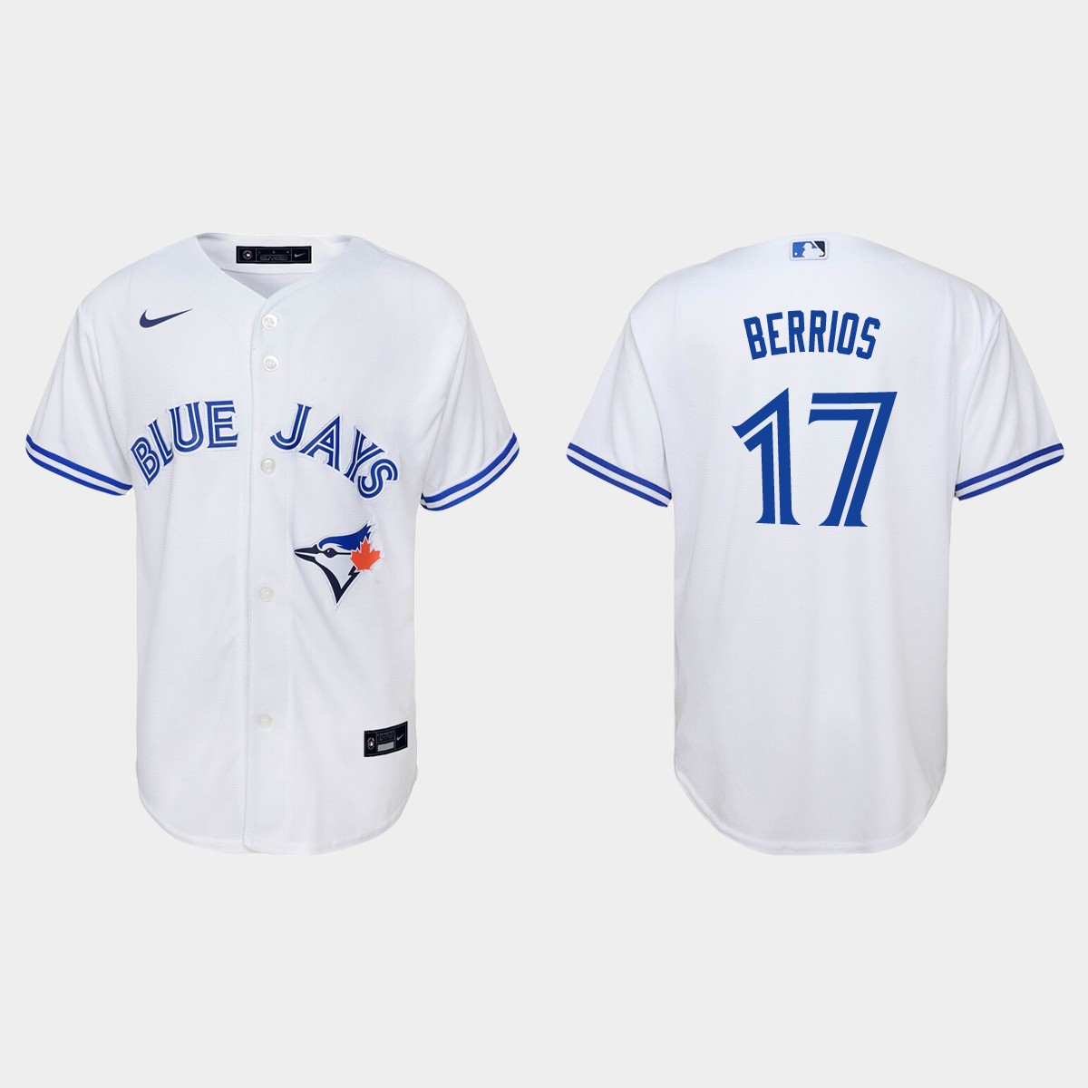 Youth Toronto Blue Jays Jose Berrios White Home Jersey