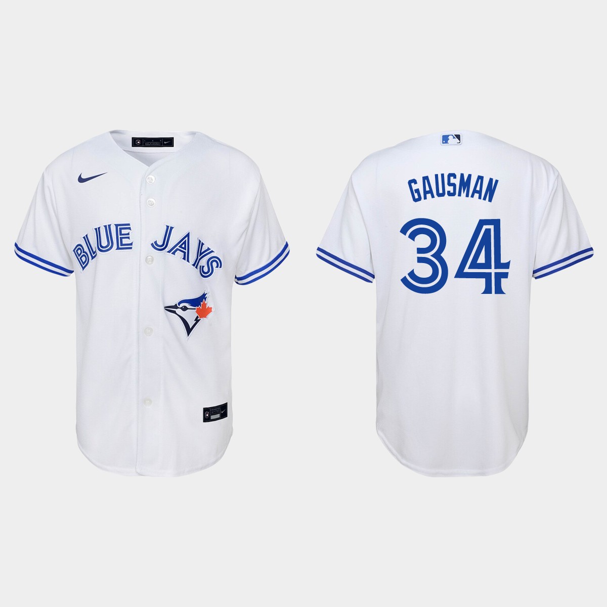 Youth Toronto Blue Jays Kevin Gausman White Home Jersey