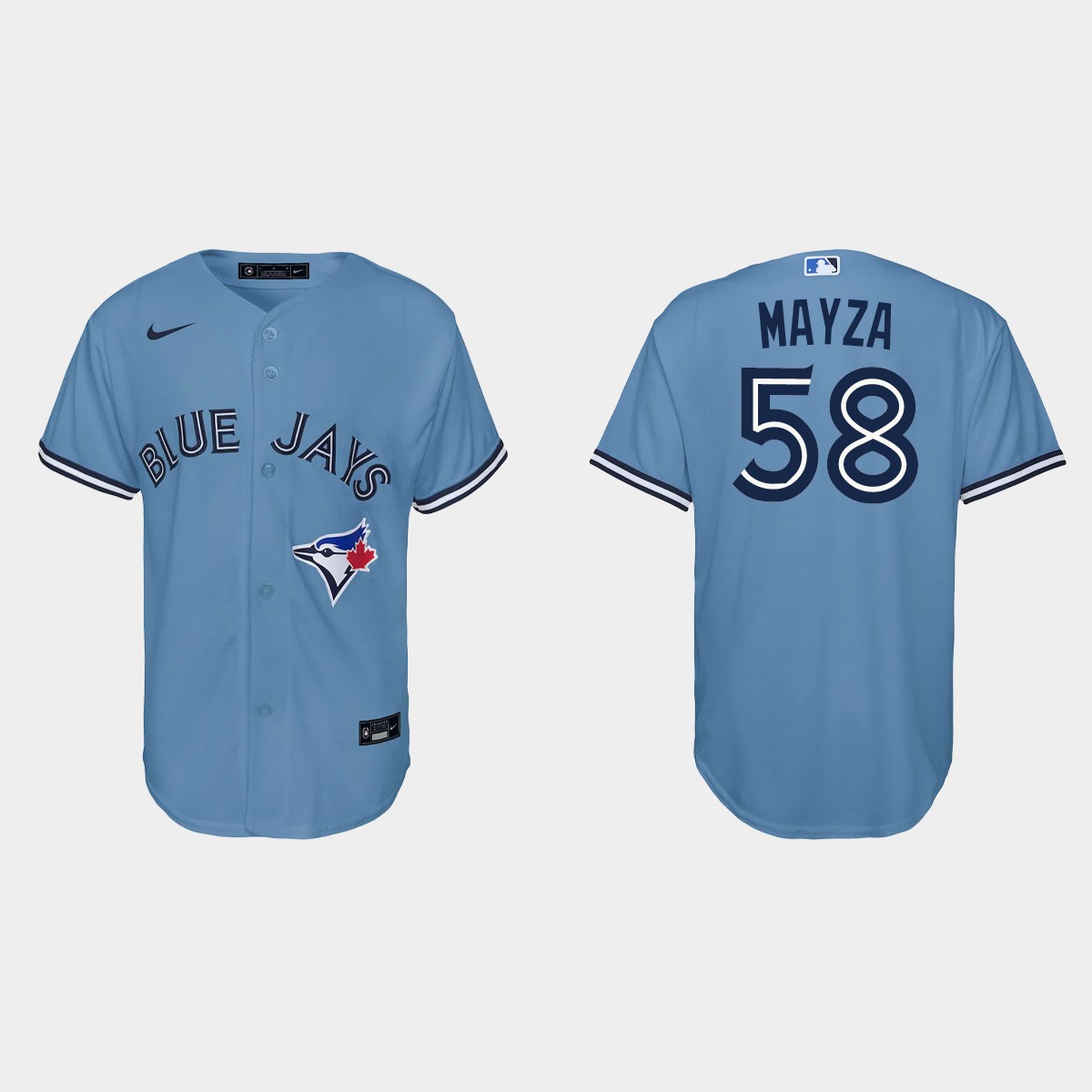 Youth Toronto Blue Jays Tim Mayza White Jersey