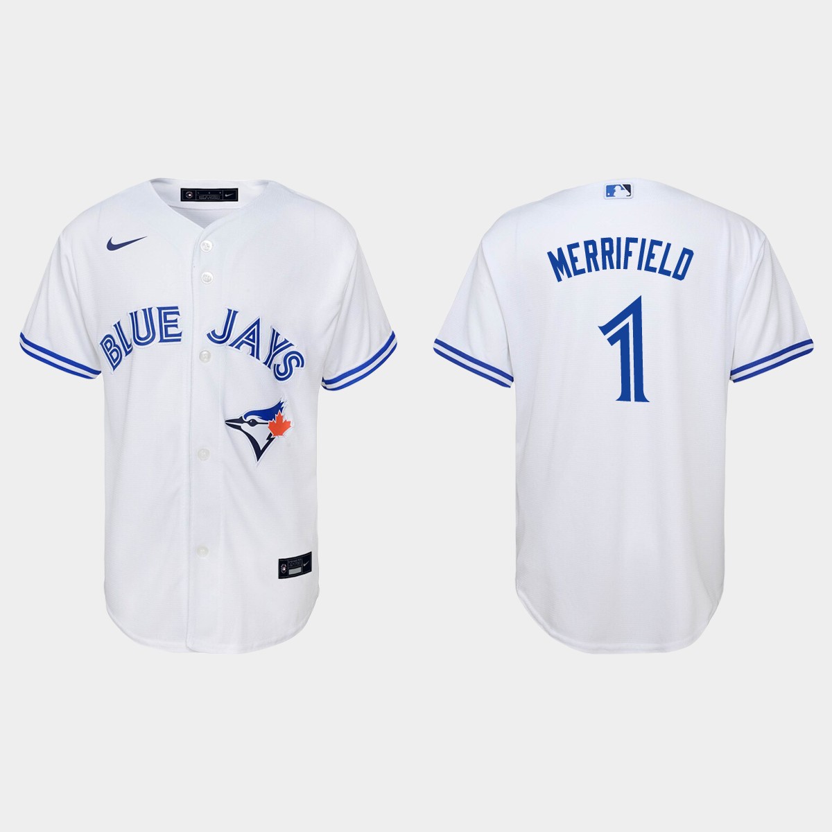 Youth Toronto Blue Jays Whit Merrifield White Home Jersey