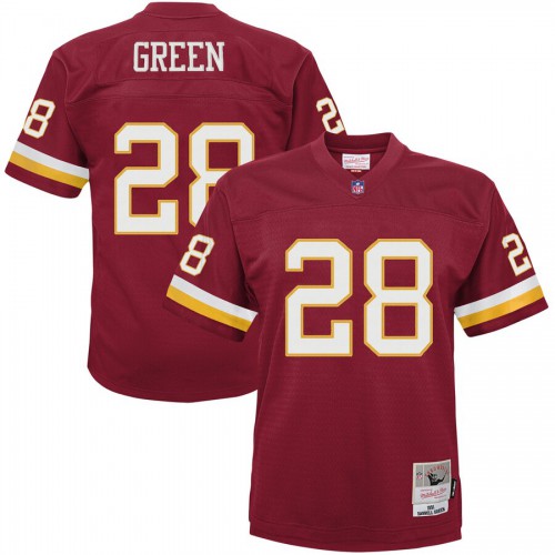 Youth Washington Washington Commanders #28 Darrell Green Mitchell & Ness Burgundy 1991 Legacy Retired Player Jersey Youth Youth Washington Washington Commanders #28 Darrell Green Mitchell & Ness Burgundy 1991 Legacy Retired Player Jersey Youth