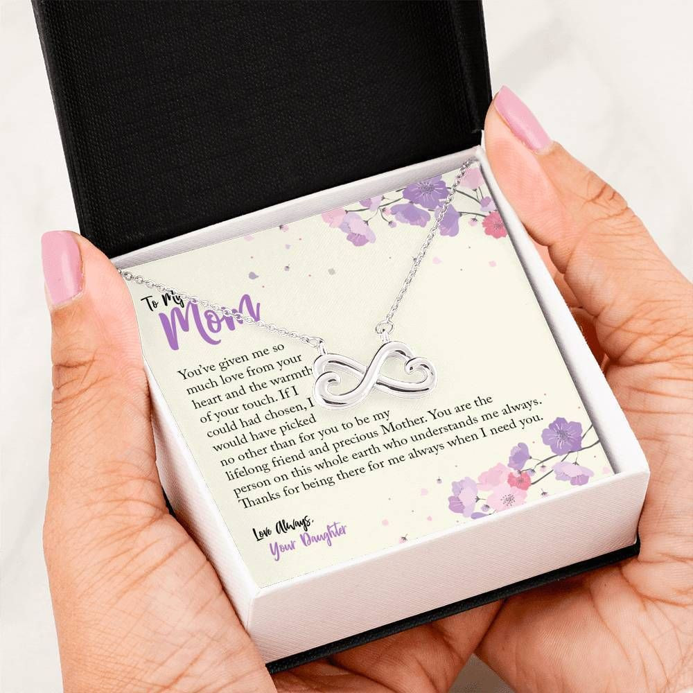 You’ve Given Me So Much Love Infinity Heart Necklace For Mom
