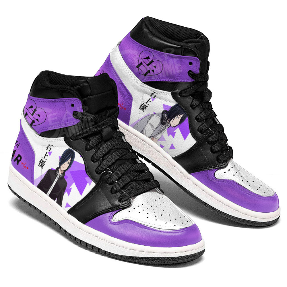 Yu Ishigami JD1s Sneakers Kaguya-sama Love is War Anime Shoes, Air Jordan Hightop