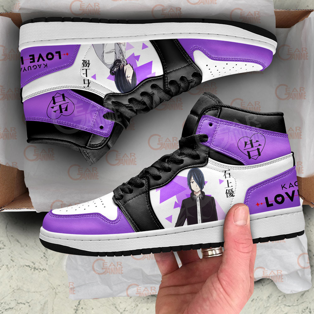 Yu Ishigami JD1s Sneakers Kaguya-sama Love is War Anime Shoes, Air Jordan Hightop