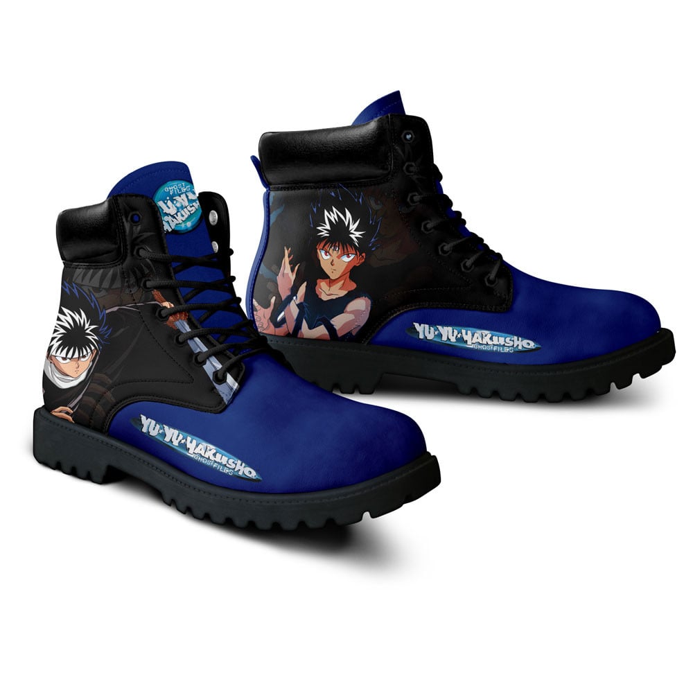 Yu Yu Hakusho Hiei Boots Anime Custom Shoes
