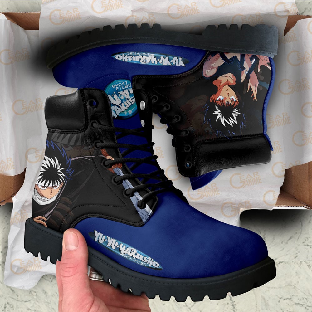 Yu Yu Hakusho Hiei Boots Anime Custom Shoes