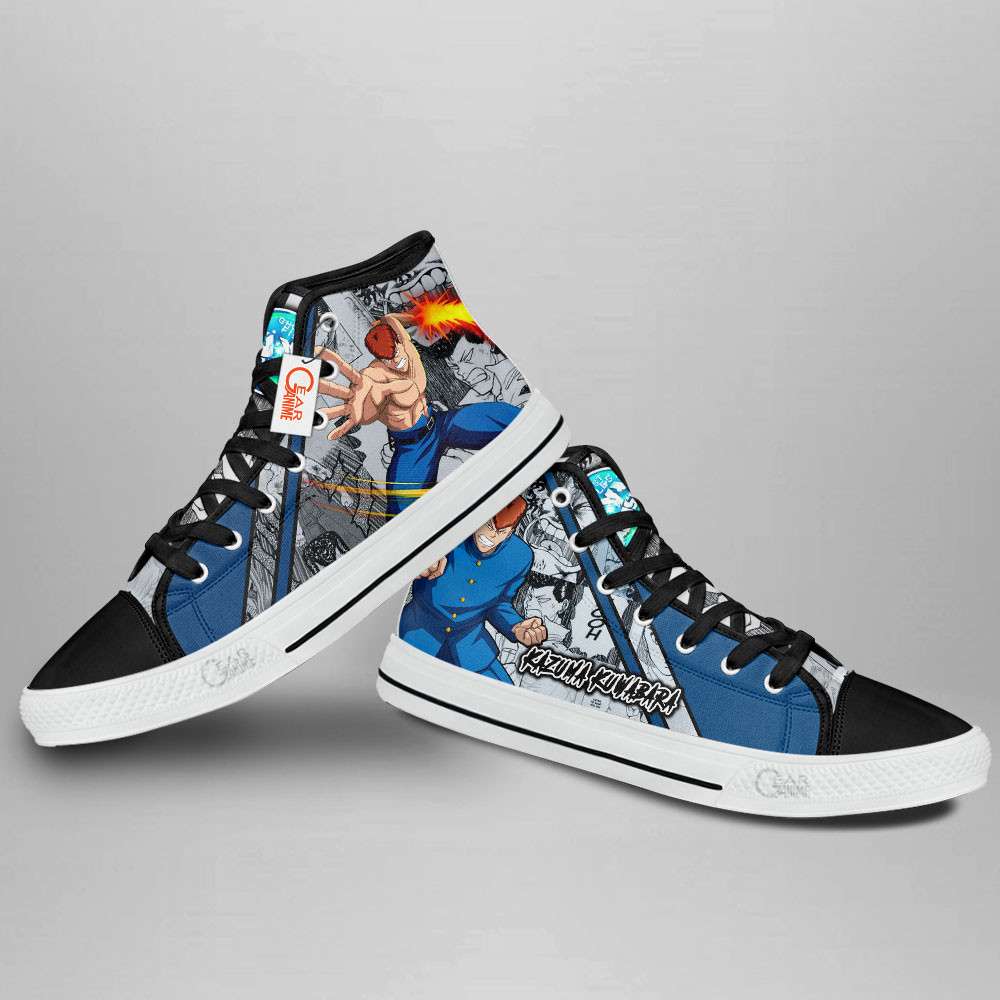 Yu Yu Hakusho Kazuma Kuwabara Anime Custom High Top Shoes