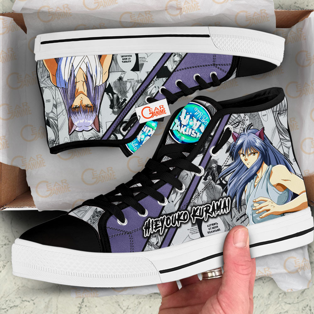 Yu Yu Hakusho Youko Kurama Anime Custom High Top Shoes