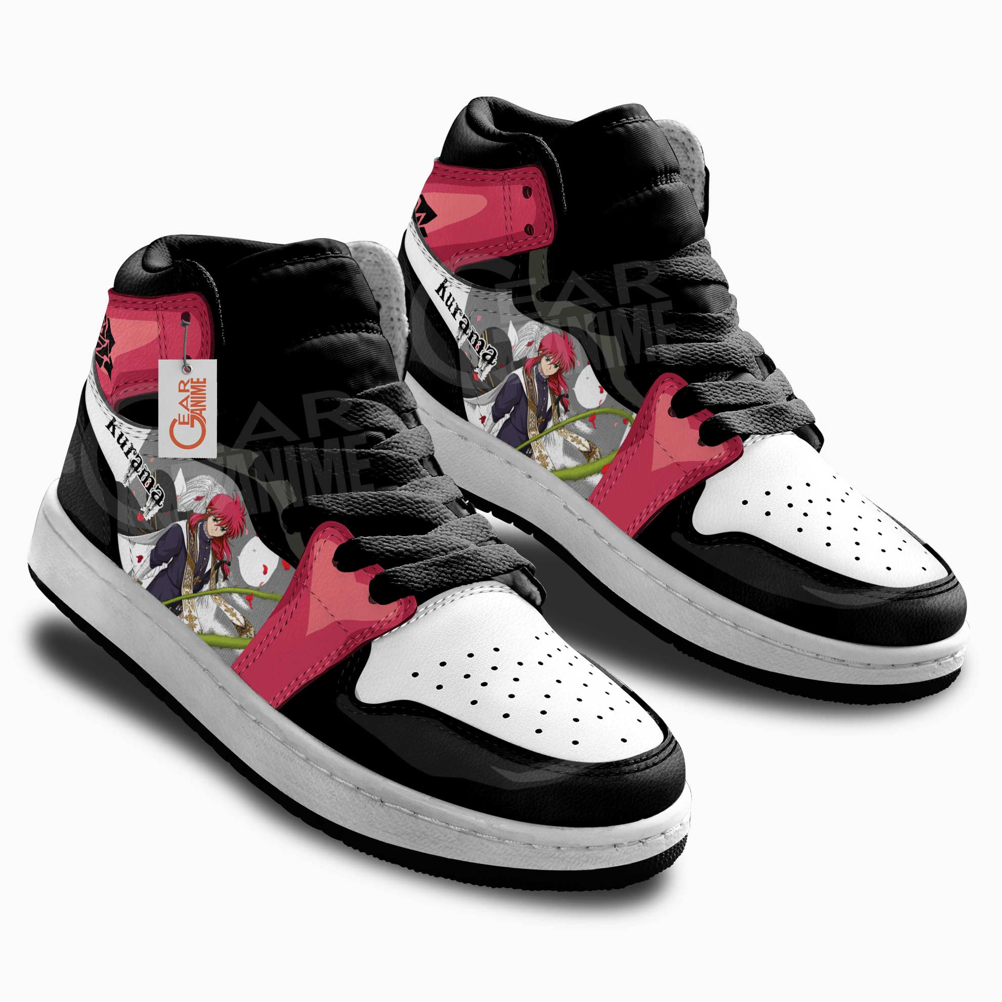 Yu Yu Hakusho Youko Kurama Anime Kids Sneakers Custom