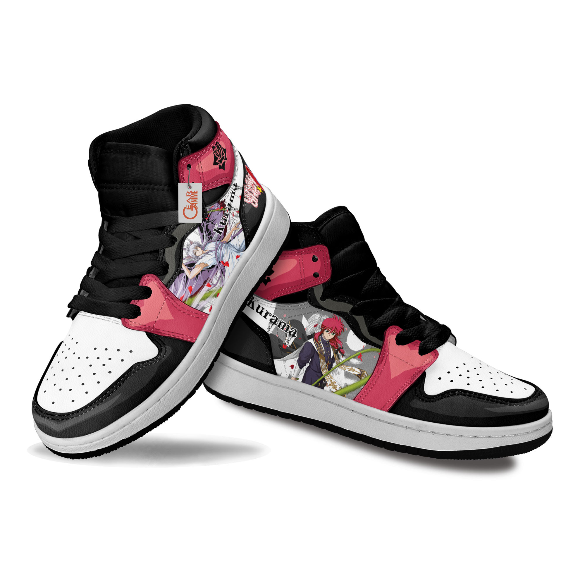 Yu Yu Hakusho Youko Kurama Anime Kids Sneakers Custom