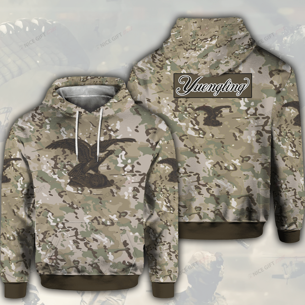 Yuengling Camouflage 3D Hoodie Gift For Fans