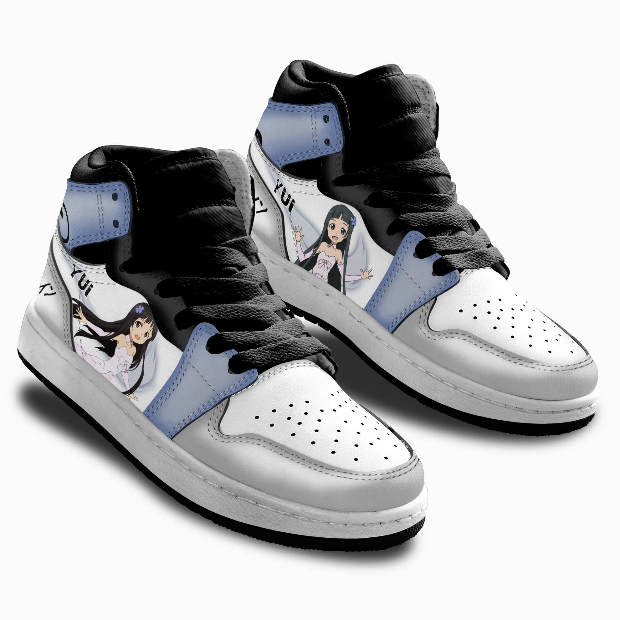 Yui Kids Sneakers Custom Sword Art Online Anime Shoes For Kids