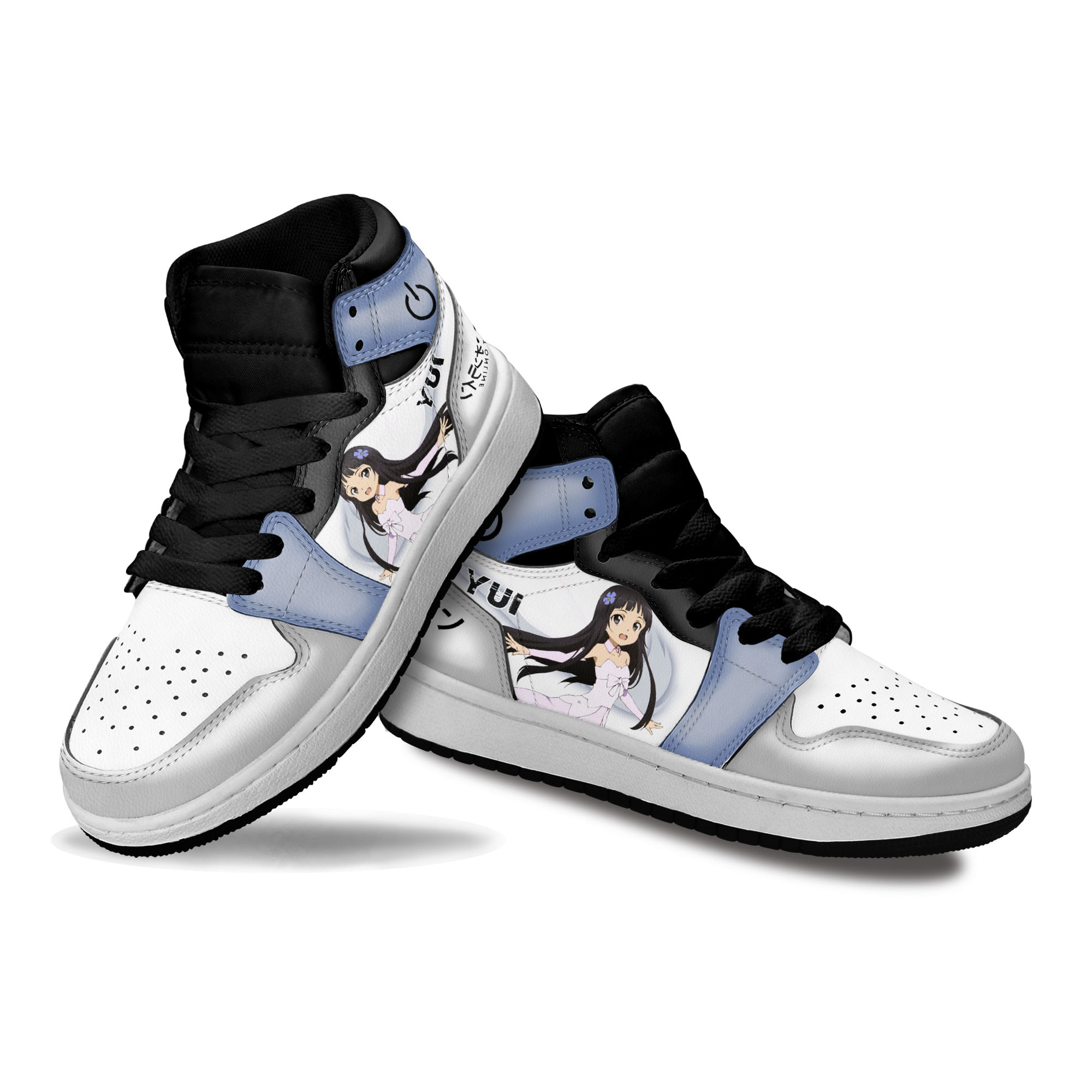 Yui Kids Sneakers Custom Sword Art Online Anime Shoes For Kids