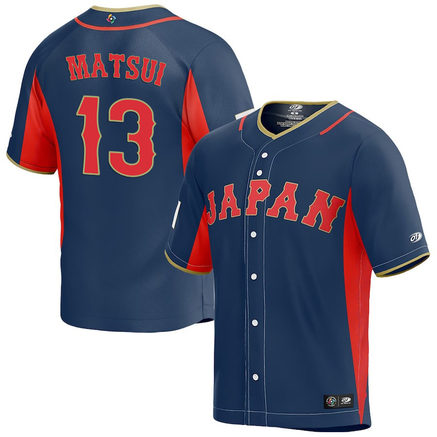 Yuki Matsui 13 Japan Baseball 2023 World Baseball Classic Stitched Jersey – Navy Yuki Matsui 13 Japan Baseball 2023 World Baseball Classic Stitched Jersey – Navy