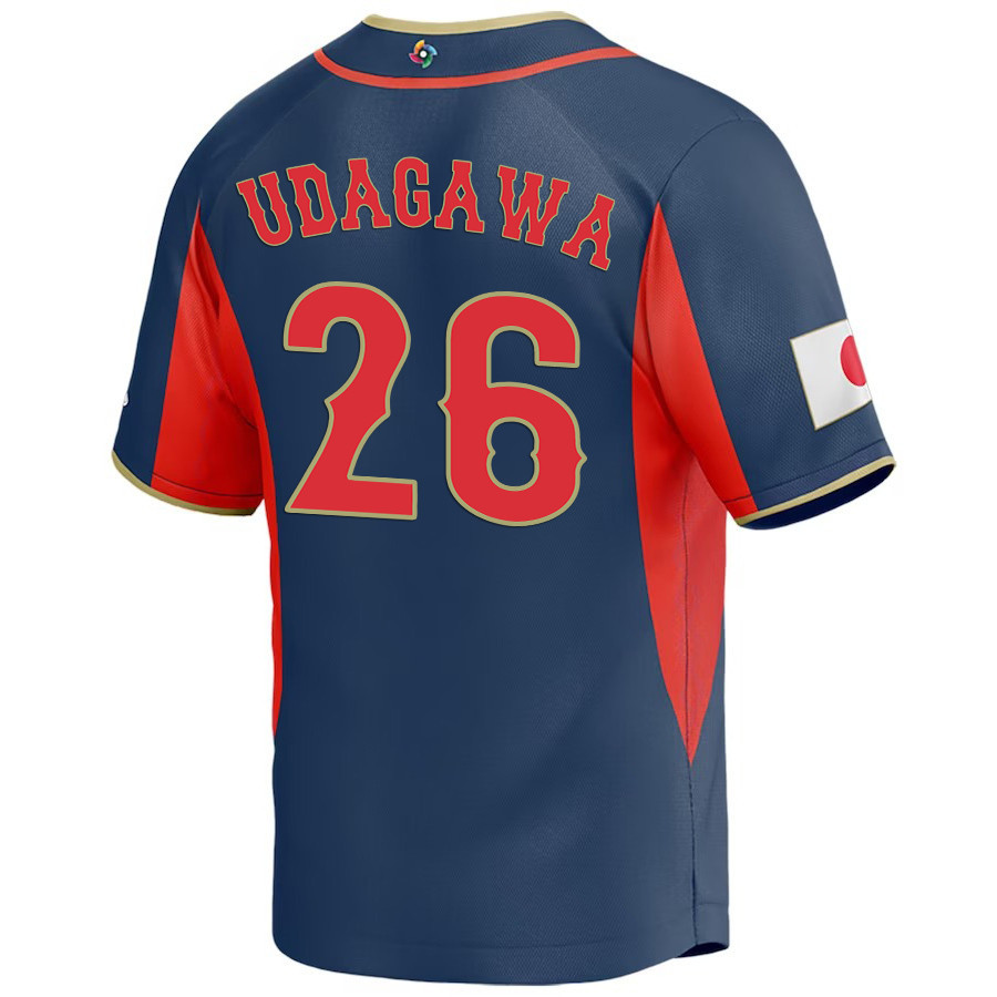 Yuki Udagawa 26 Japan Baseball 2023 World Baseball Classic Stitched Jersey – Navy Yuki Udagawa 26 Japan Baseball 2023 World Baseball Classic Stitched Jersey – Navy