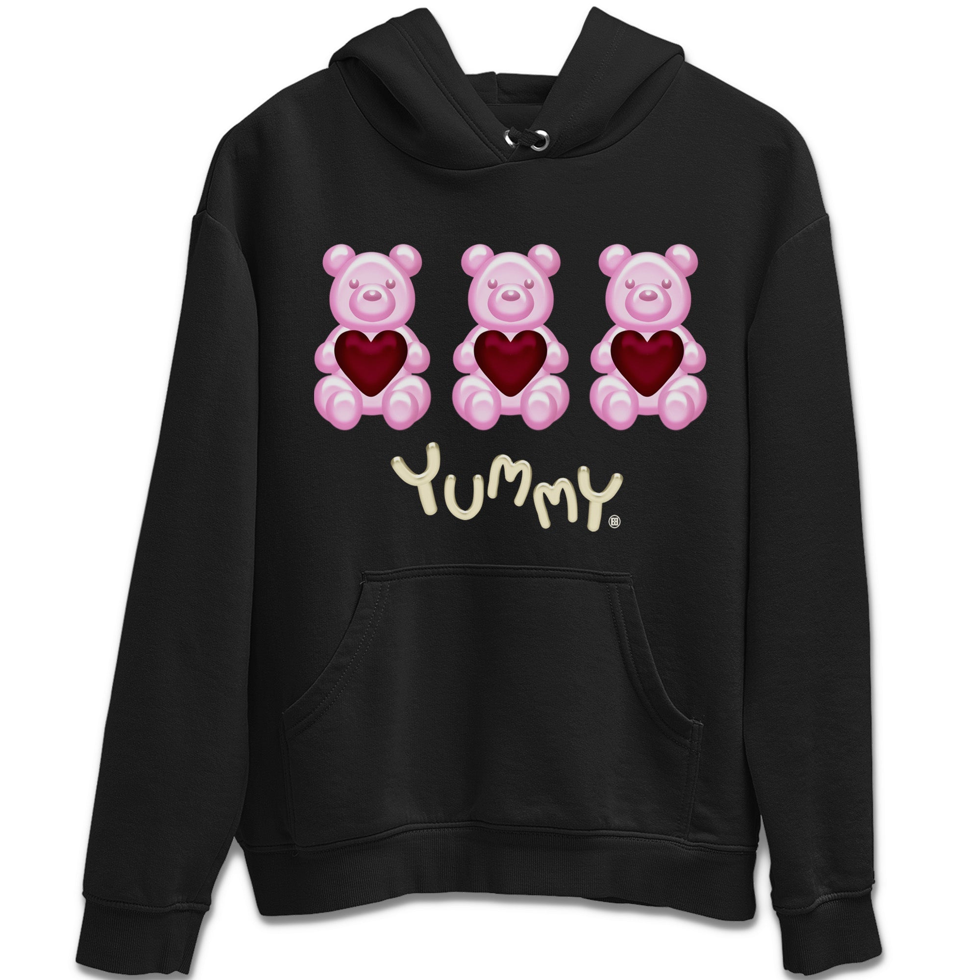 Yummy Bear Unisex Hoodie – Dunk Valentines Day Yummy Bear Unisex Hoodie – Dunk Valentines Day