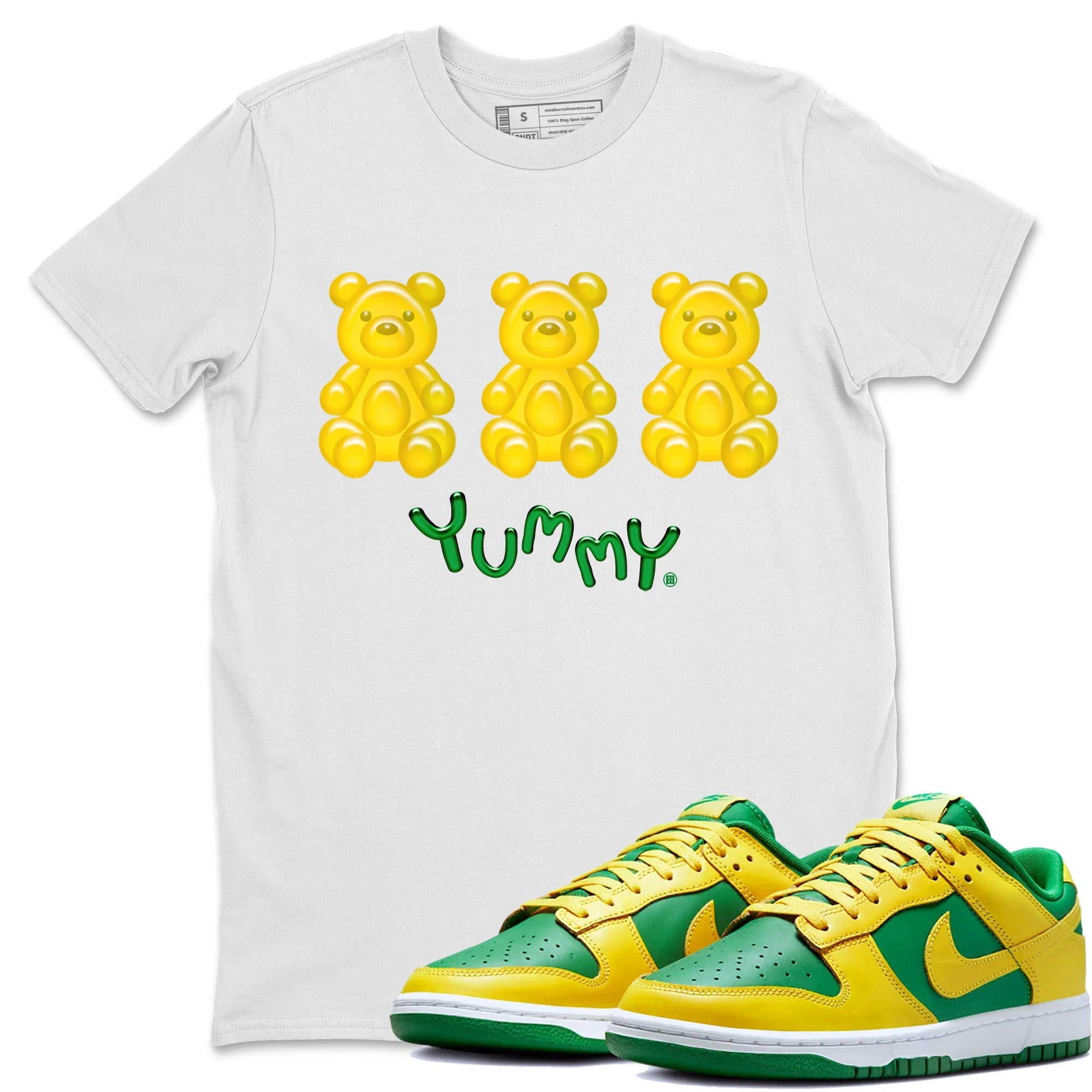 Yummy Bear Unisex Tshirt – Dunk Reverse Brazil Yummy Bear Unisex Tshirt – Dunk Reverse Brazil