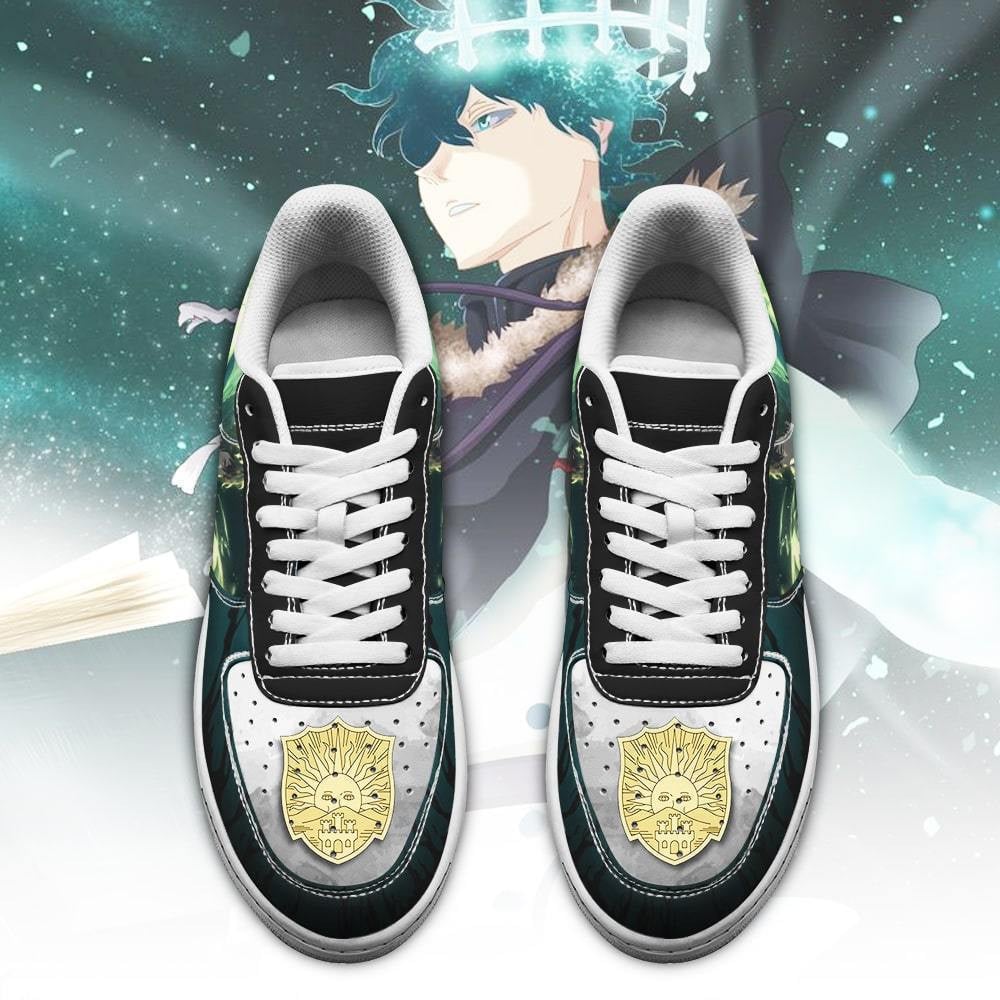 Yuno Sneakers Golden Dawn Magic Knight Black Clover Anime Shoes