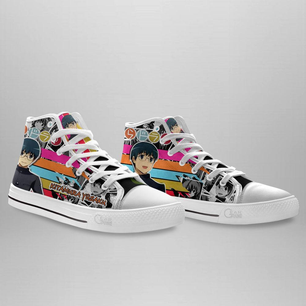 Yusaku Kitamura High Top Shoes Custom Anime Toradora Sneakers