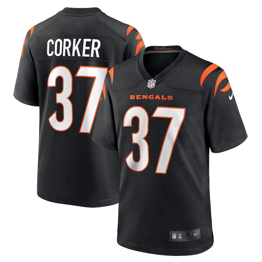 Yusuf Corker Cincinnati Bengals Stitched Jersey – Black Yusuf Corker Cincinnati Bengals Stitched Jersey – Black