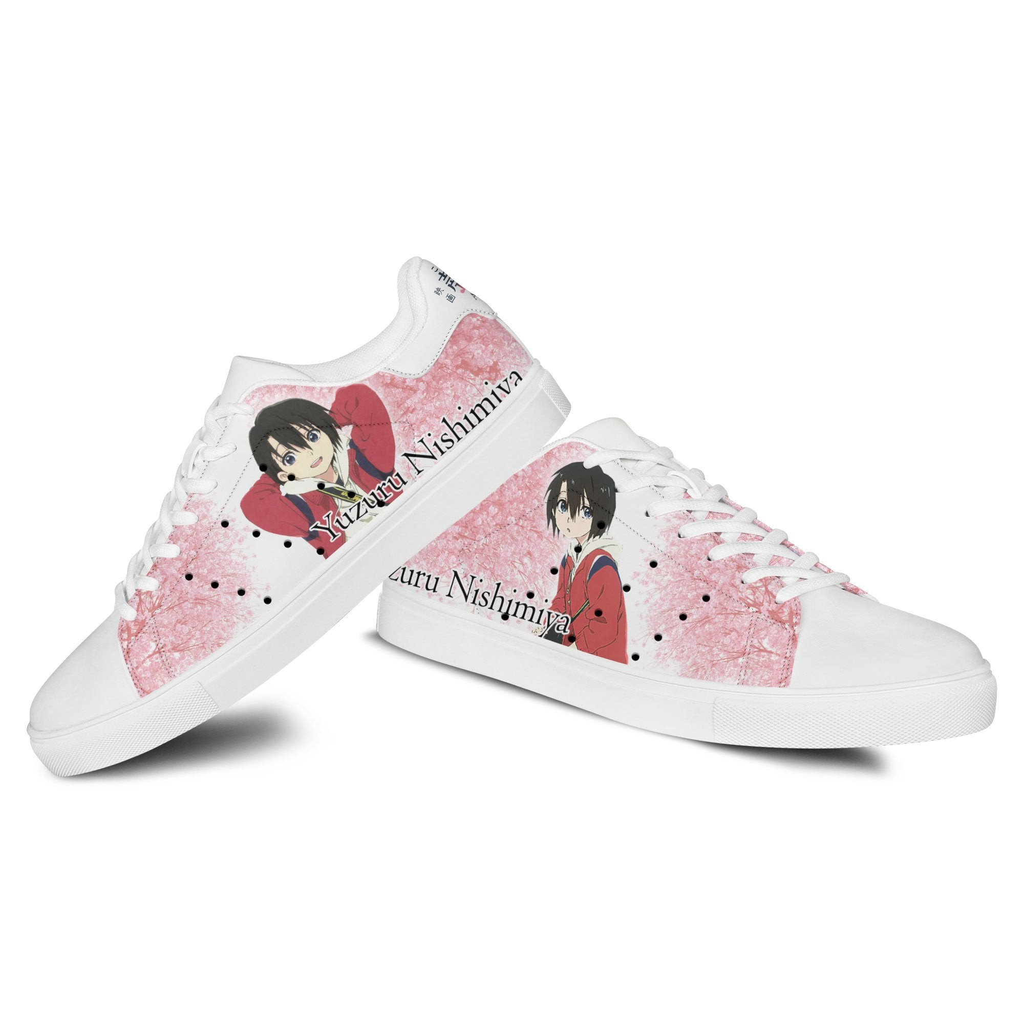 Yuzuru Nishimiya Skate Sneakers Custom Anime A Silent Voice Shoes