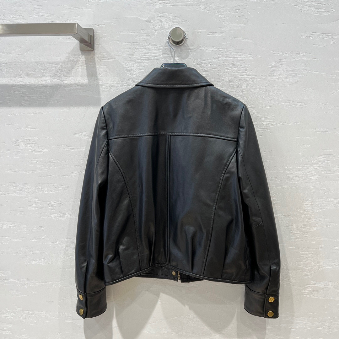 Yves Saint Laurent Biker Jacket Black For Women Yves Saint Laurent Biker Jacket Black For Women