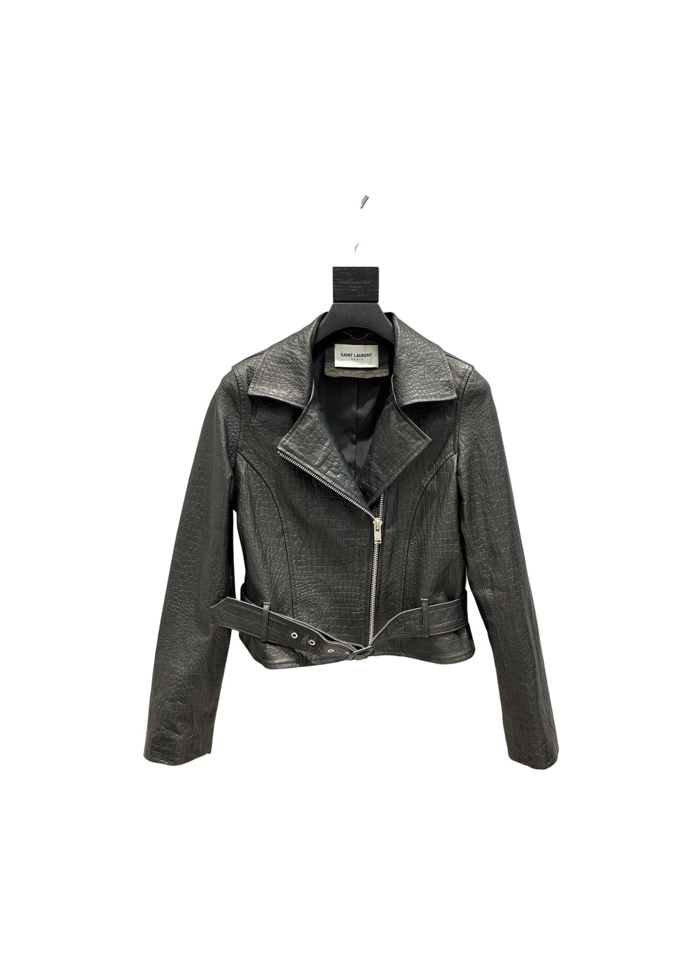Yves Saint Laurent Cropped Jacket Black For Women Yves Saint Laurent Cropped Jacket Black For Women