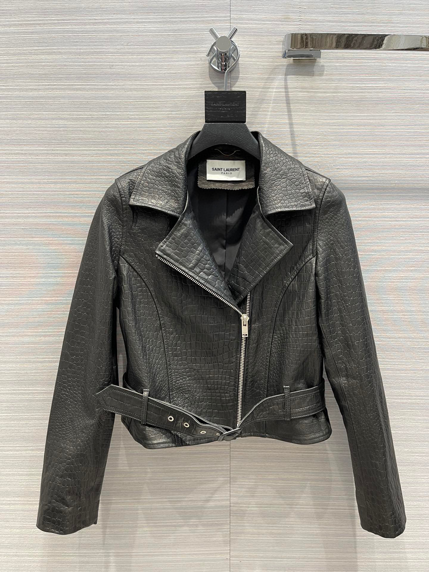 Yves Saint Laurent Cropped Jacket Black For Women Yves Saint Laurent Cropped Jacket Black For Women
