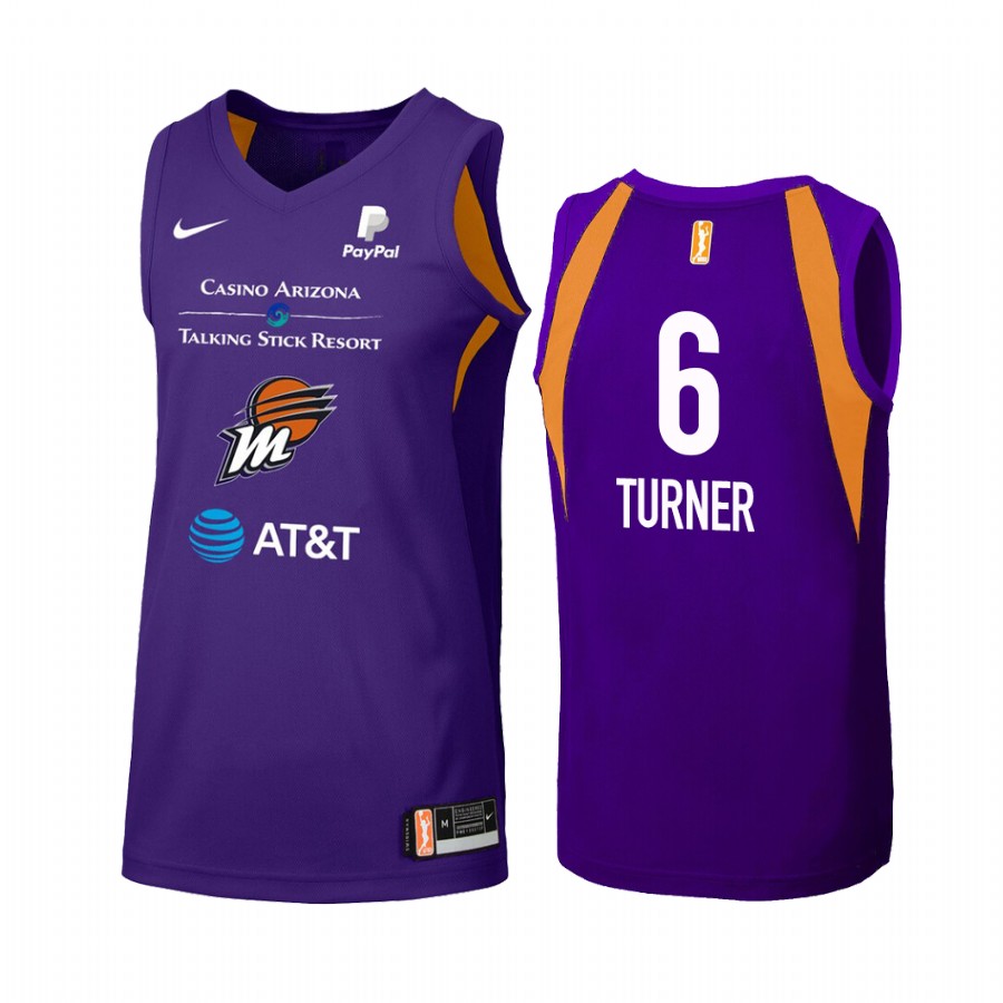 Yvonne Turner WNBA Primary Women's Purple Jersey