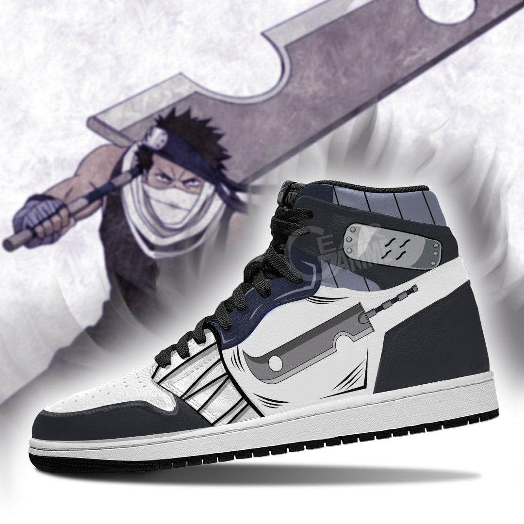 Zabuza Sword Shoes JD1s Sneakers High Top Anime Shoes, Air Jordan Hightop