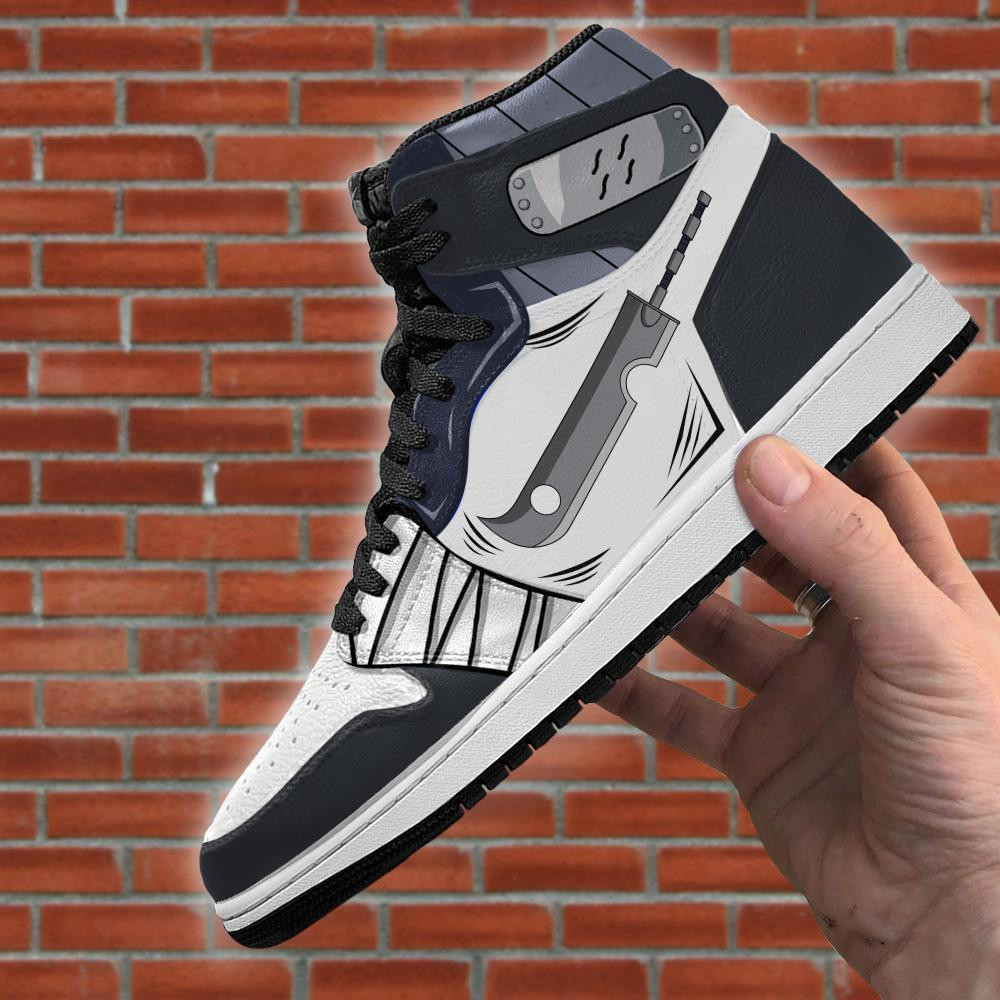 Zabuza Sword Shoes JD1s Sneakers High Top Anime Shoes, Air Jordan Hightop