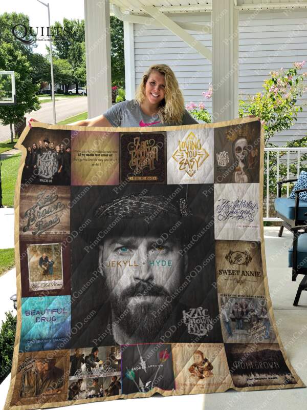 Zac Brown 3D Quilt Blanket