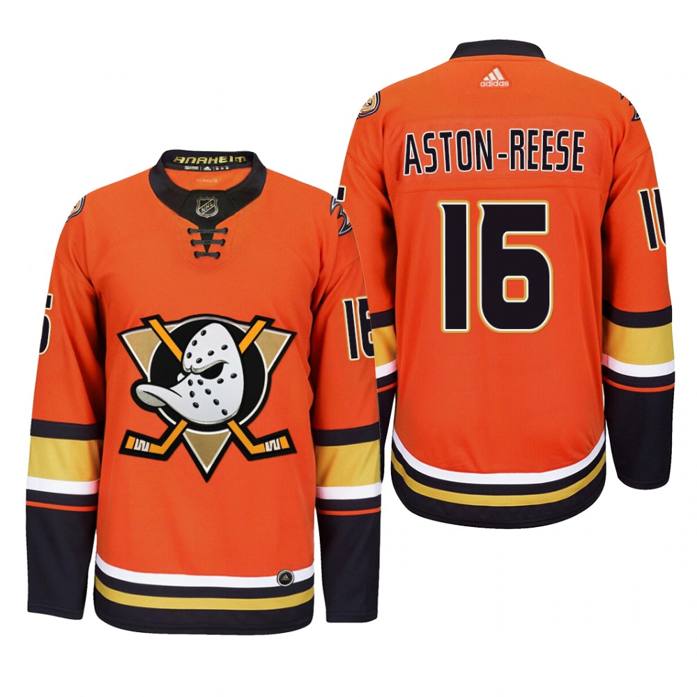 Zach Aston-Reese Anaheim Ducks Alternate Jersey 2022 Orange #16 Primegreen Pro Uniform