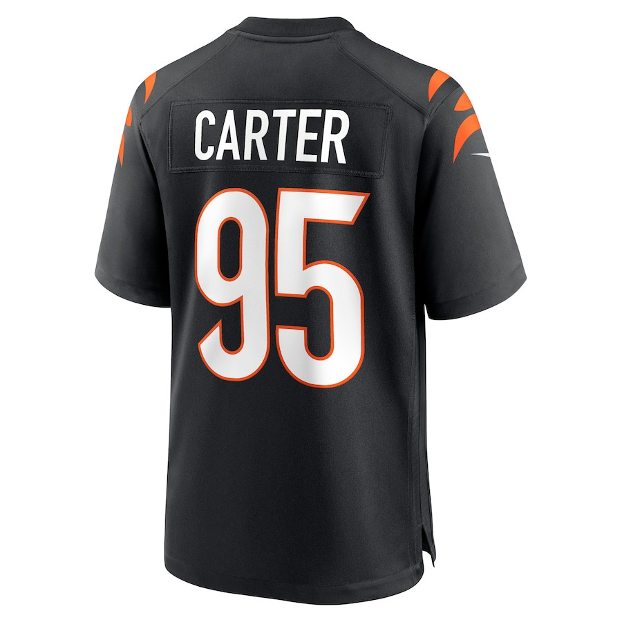 Zach Carter 95 Cincinnati Bengals Game Player Stitched Jersey – Black Zach Carter 95 Cincinnati Bengals Game Player Stitched Jersey – Black