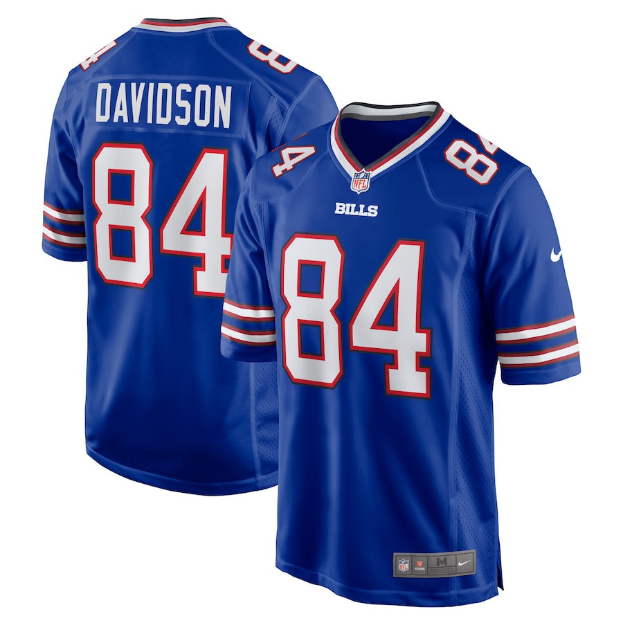 Zach Davidson Buffalo Bills Stitched Jersey – Royal Zach Davidson Buffalo Bills Stitched Jersey – Royal
