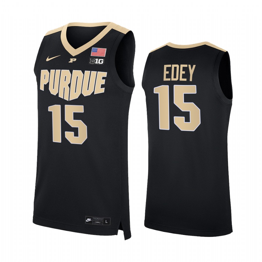 Zach Edey Purdue Boilermakers Black Jersey 2022 College
