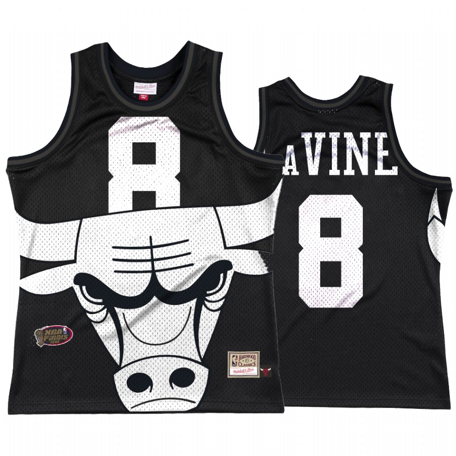 Zach LaVine #8 Chicago Bulls Big Face 3.0 Jersey Black