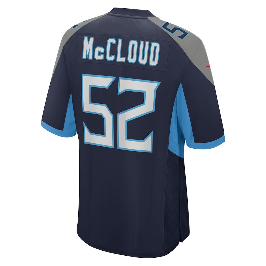 Zach McCloud 52 Tennessee Titans Home Game Player Stitched Jersey – Navy Zach McCloud 52 Tennessee Titans Home Game Player Stitched Jersey – Navy