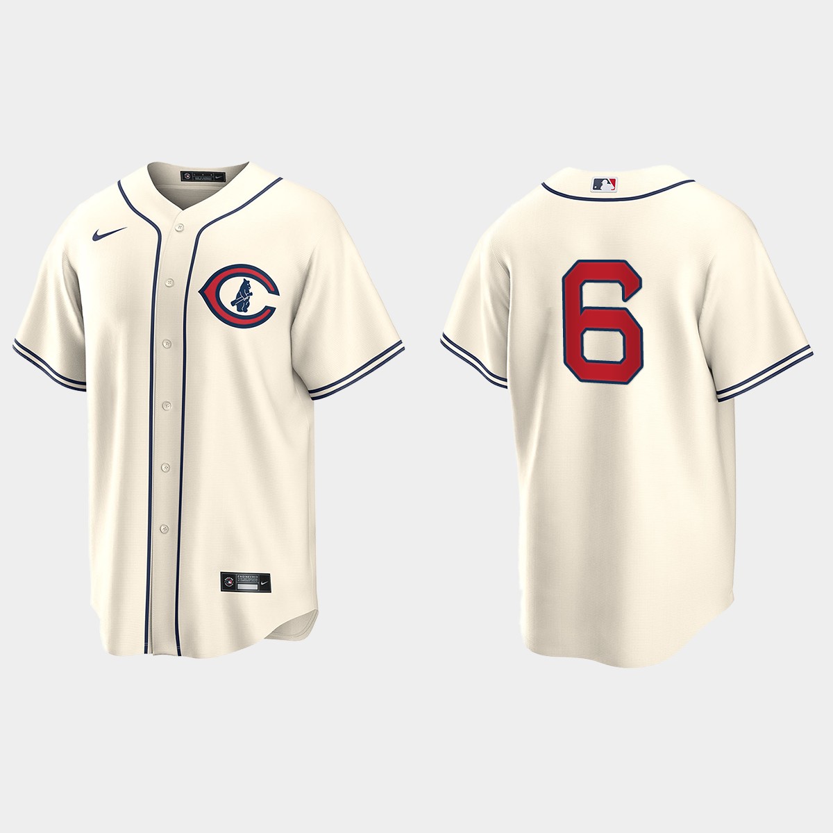 Zach McKinstry Chicago Cubs 2022 Field of Dreams Jersey - Cream