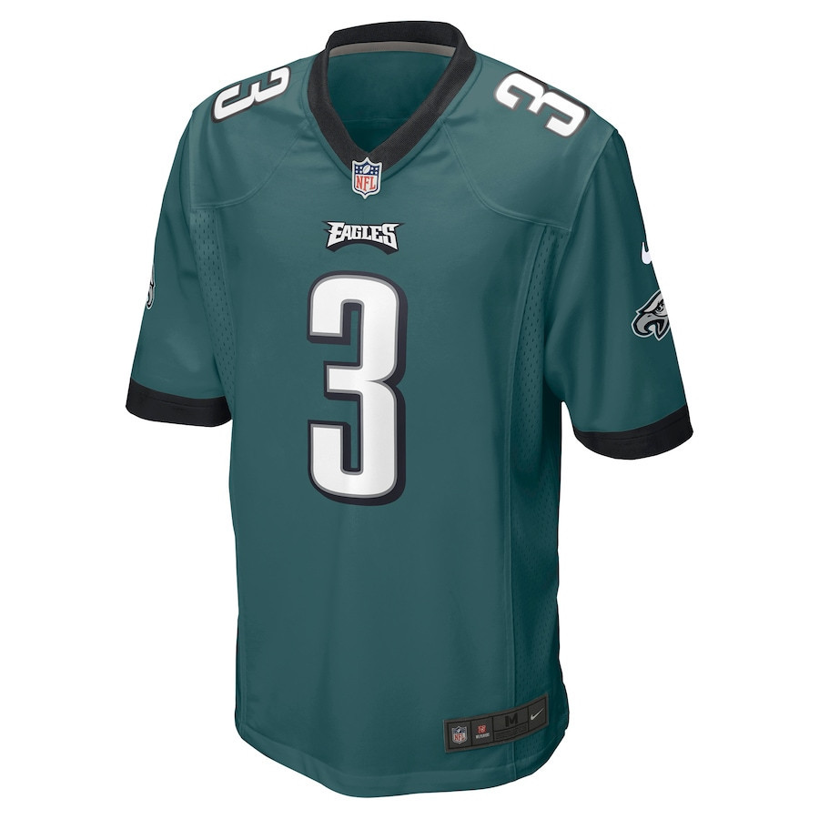 Zach Pascal 3 Philadelphia Eagles Game Stitched Jersey – Green