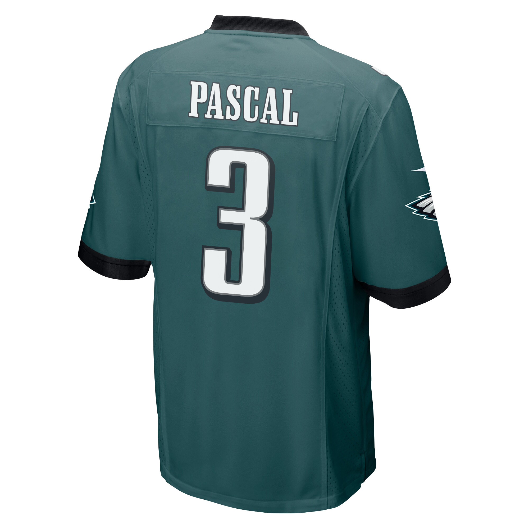 Zach Pascal 3 Philadelphia Eagles Super Bowl LVII Champions 2 Stars Men Game Stitched Jersey – Midnight Green
