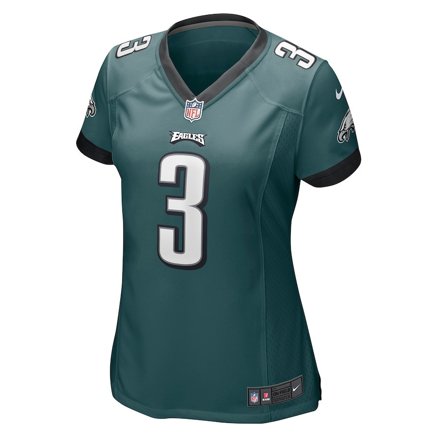 Zach Pascal 3 Philadelphia Eagles Women’s Game Stitched Jersey – Green