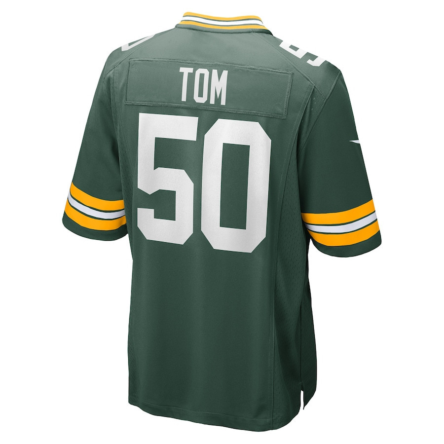 Zach Tom 50 Green Bay Packers Stitched Jersey – Green Zach Tom 50 Green Bay Packers Stitched Jersey – Green