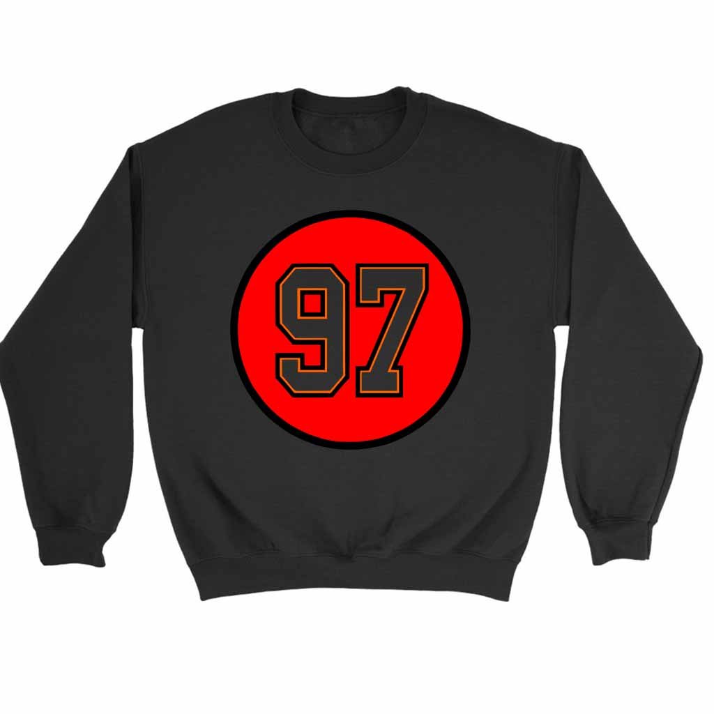 Zach Triner Number 97 Tampa Bay Buccaneers Sweatshirt Sweater