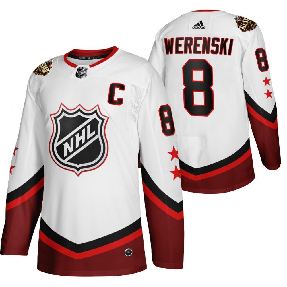 Zach Werenski Blue Jackets Eastern Red 2022 All-Star Stitched Jersey 8
